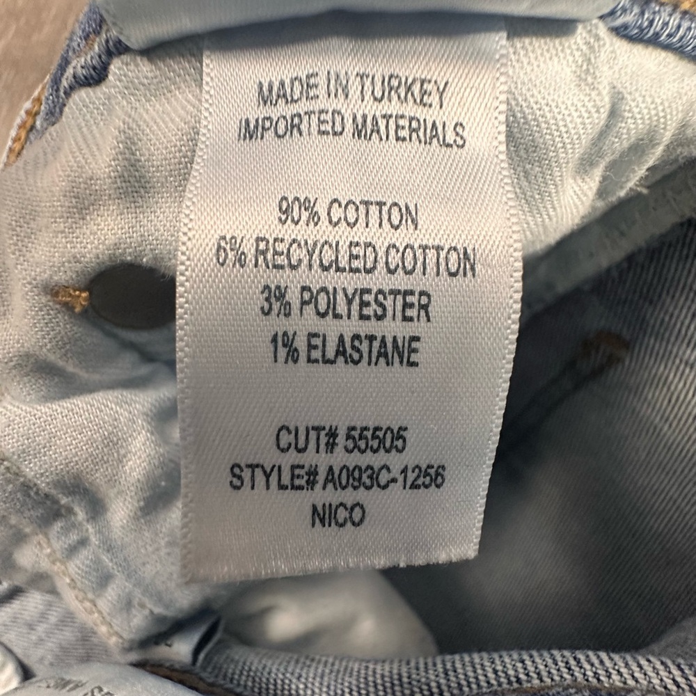 Agolde Nico High Rise Slim Fit Jean Sz 29 - Picture 3 of 5